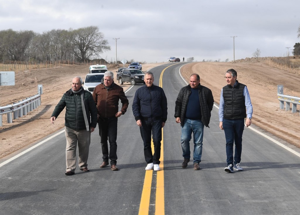Camino de la Costa: Schiaretti habilitó un nuevo tramo pavimentado de la RP 23