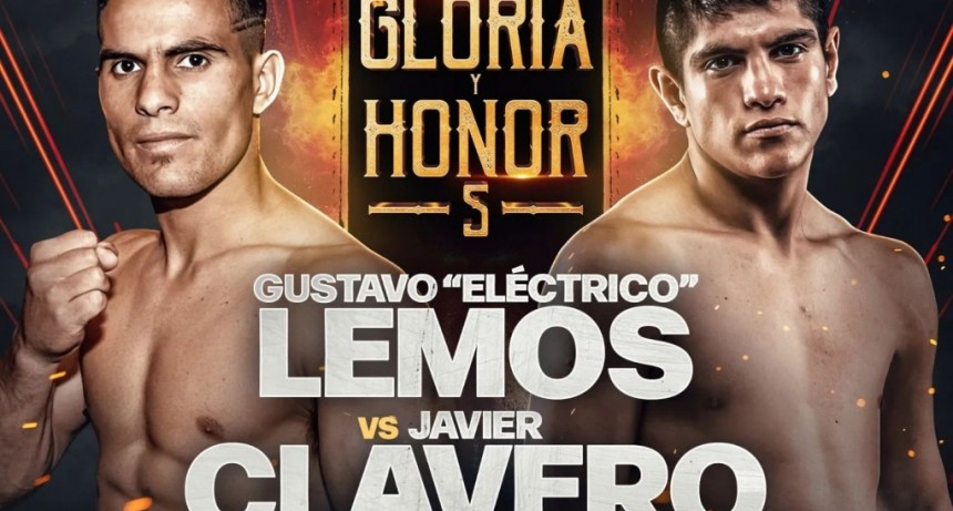 Javier Clavero enfrentará a Gustavo Lemos en el Luna Park